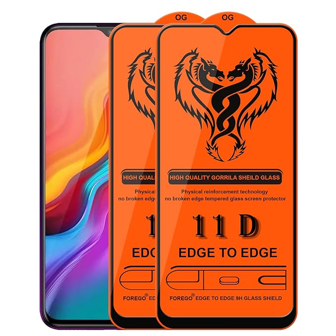 Tempered Glass Screen Protector for Infinix Hot 8 Smartphone