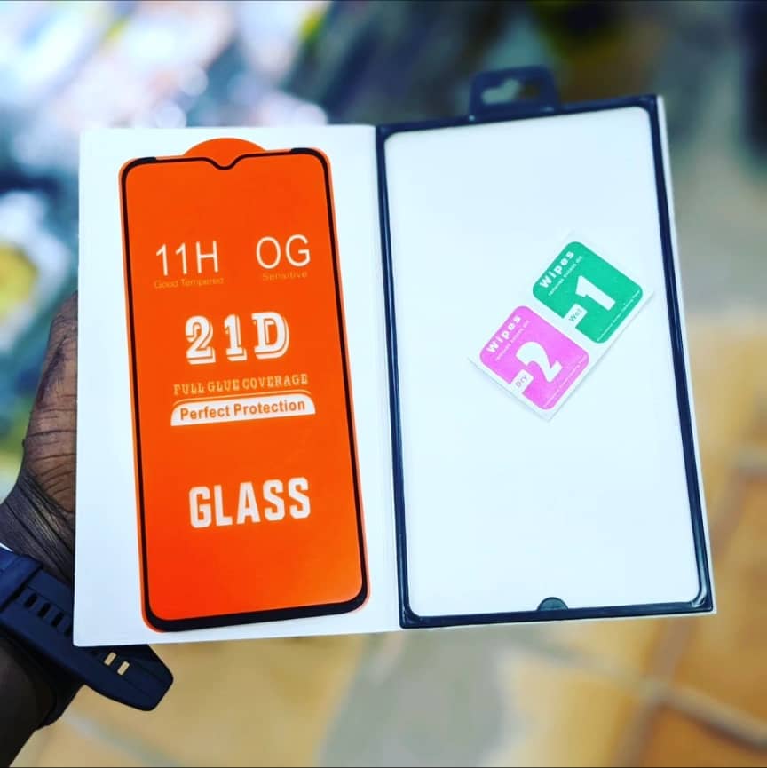 Tempered Glass Screen Protector for Infinix Hot 8 Smartphone