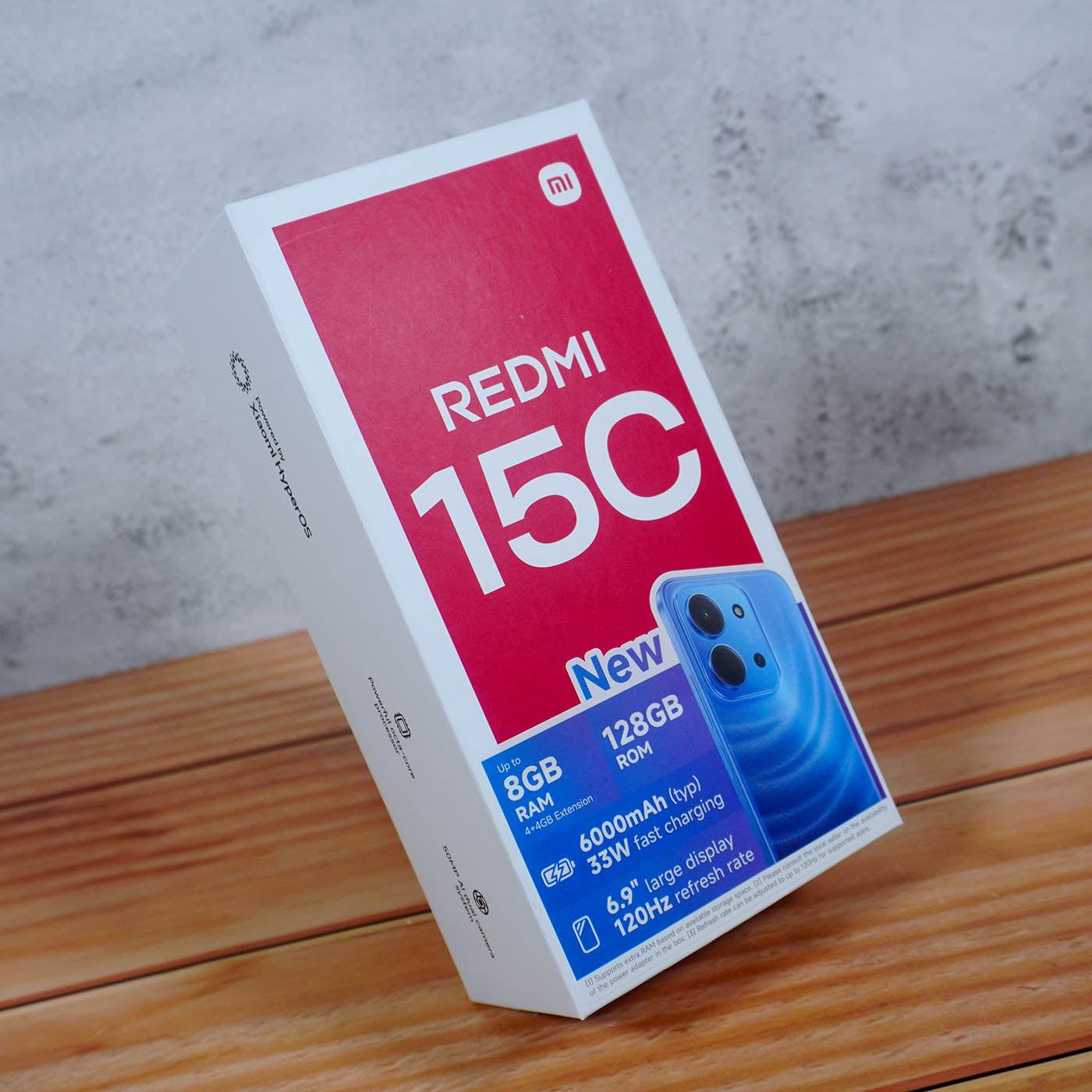 Redmi 15C | 6.9" | 128GB + 4GB RAM | 6000mAh | 50MP Camera